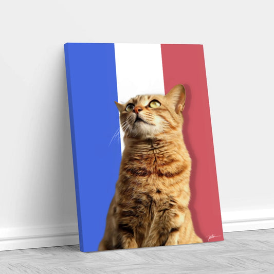 Tableau animaux personnalisé - Patriote